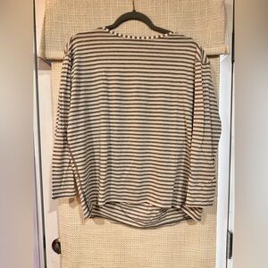 Lululemon | Striped Long Sleeve Top